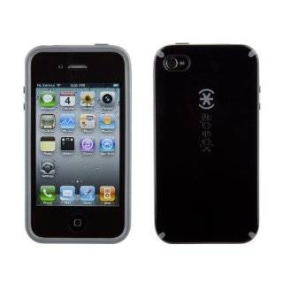 Speck Products CandyShell Case for iPhone 4 only(Black/Gray, Fits AT&T 