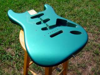   Shop 66 Strat Body NOS Sherwood Green Factory Mint Condition  