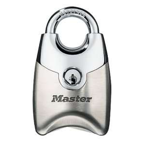  Master Lock 198DSN Fusion II Shrouded Padlock, Satin 