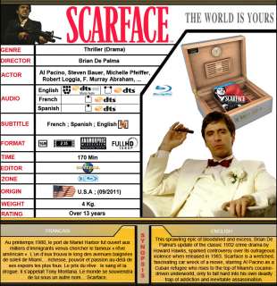 Scarface Coffret Limitée Cave à Cigares [Blu Ray]