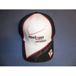  Justin Alligaier NASCAR #12 Verizon Wireless Cap 
