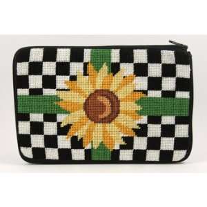  Cosmetic Purse   Sunflower   Needlepoint Kit Arts, Crafts 