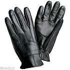 Genuine Leather Men’s Driving Gloves Black