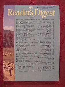 Readers Digest April 1949 Robert Shaw Fletcher Pratt +  