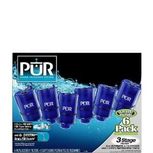  Pur FaucetMountReplacement Filters RF 9999, 3Stage 6ct 