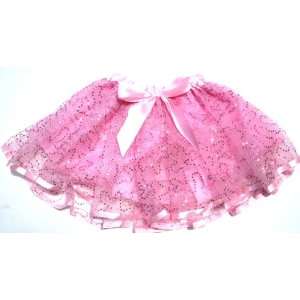  GLITTERED PINK TUTU Toys & Games