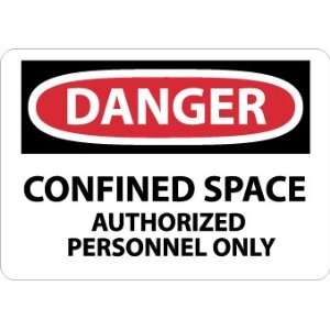  SIGNS CONFINED SPACE AUTHORIZED