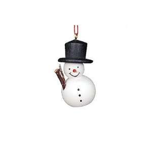  Christian Ulbricht 10 / 0813 Painted Snowman Ornament 