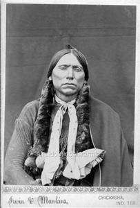 Photo ca 1879 Comanche Indian Chief Quanah Parker  
