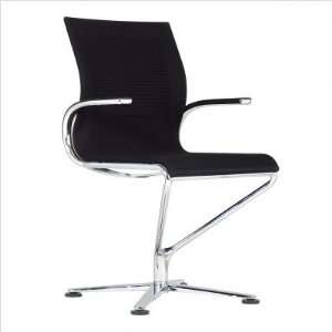  Riola Conference Chair with Chrome Armrest and Frame 