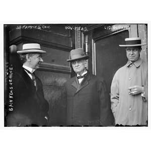  J.F. Manning,Chicago; Gov. Mead; Sid. Gorham
