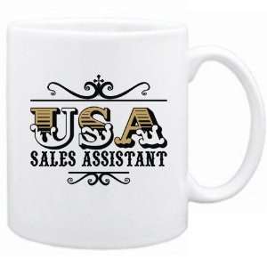  New  Usa Sales Assistant   Old Style  Mug Occupations 