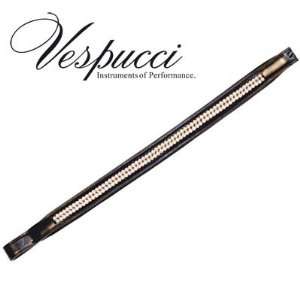  Vespucci Petite Double Pearl Browband Black, Full Sports 