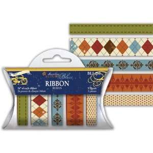  Autumn Bliss Ribbon (5 Designs, 26 Inches Per Design 