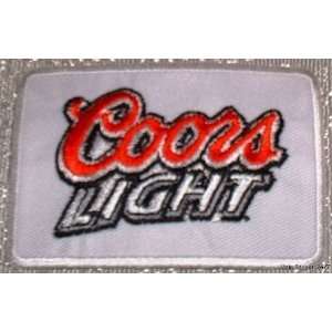  COOR LIGHT Beer Logo Embroidered Nascar PATCH Everything 