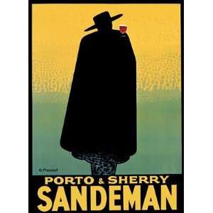  Sandeman * by Georges Massiot. Size 17.75 X 24.00 