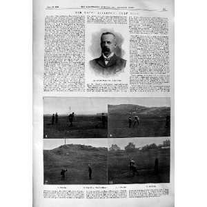   Golf Edward Evans Archery Secretary Walrond Sport