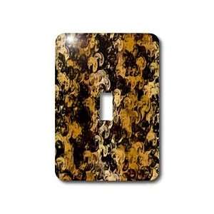   Match Décor   Painted   Tigers Eye   Light Switch Covers   single