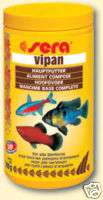sera Vipan Tropical Fish Flake Food 1000 ml AQUARIUM  