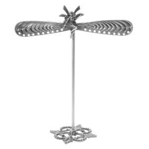 Ornate Pewter Fairy Earring Jewelry Display Stand   20 