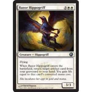    the Gathering   Razor Hippogriff   Scars of Mirrodin Toys & Games