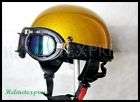 Old school Motorcycle Helmet Metalflake Helmet FREE items in 