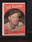 1959 Topps#230 Bill Fischer,Senator​s