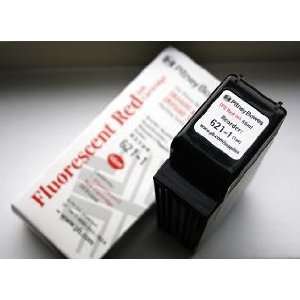  Pitney Bowes 621 1 (Genuine) Fluorescent Red Ink Cartridge 