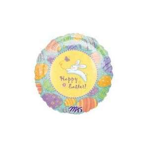  18 Happy Easter Cottontail   Mylar Balloon Foil Health 
