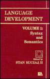   , Vol. 1, (0898591007), S. A. Kuczaj, II, Textbooks   