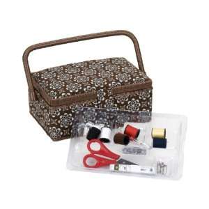  Notions Filled Sewing Basket B