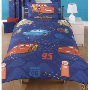  DISNEY DISNEY CARS RACING TRACK TWIN/SINGLE BED QUILT 