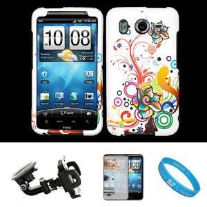  Protective 2 Piece Snap On Crystal Hard Case Cover for HTC Inspire 