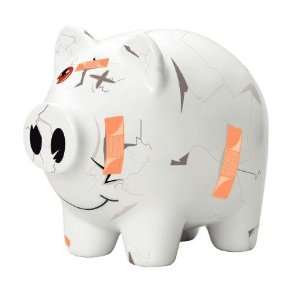  Mini Piggy Bank, Bandaid Piggy, Porcelain Mini Piggy Bank 