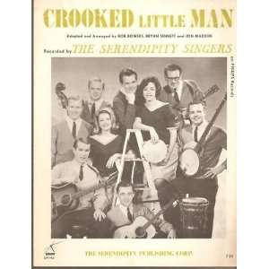   Sheet MusicCrooked Little Man Serendipity Singers 99 
