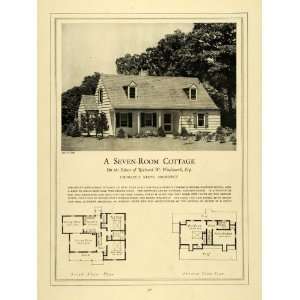  1928 Print Richard W. Woolworth Home Charles S. Keefe 