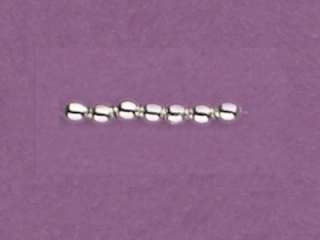 STERLING SILVER BEADS round spacer smooth corrugated  