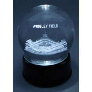  WRIGLEY FIELD ETCHED IN CRYSTAL
