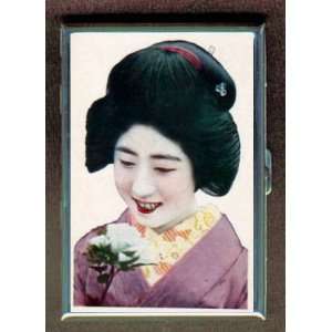   GEISHA JAPANESE ANTIQUE SWEET CREDIT CARD CASE WALLET 