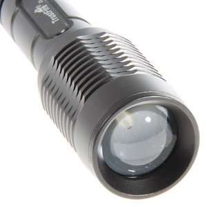   Black Color 7 Modes 1600Lm CREE XM L T6 LED Zoomable Flashlight Torch