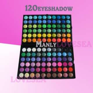 Manly 120 Full Color Eyeshadow Makeup Palette and gift  