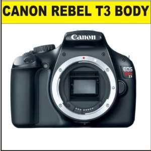Canon Rebel T3 12.2 MP Body (Broken Kit Box) w/ Supplied Manufacturer 