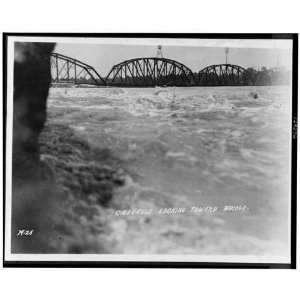  Crevasse looking toward bridge, 1927 Flood