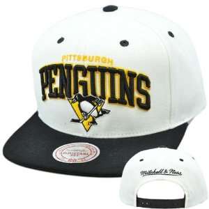  NHL Mitchell Ness Arch Throwback Logo Snapback Cap Hat 