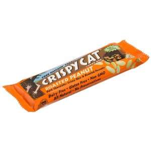 Crispy Cat Roasted Peanut Candy Bar, 1.75 Ounce Bags (Pack of 12 