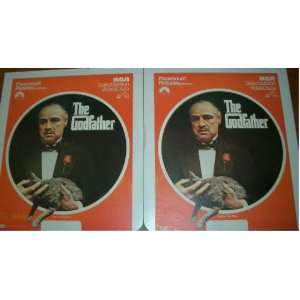    THE GODFATHER RCA SELECTAVISION VIDEO DISCS 