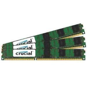   6GB kit (2GBx3) DDR3 PC3 10600 By Crucial Technology Electronics