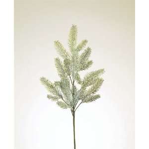 Pack of 12 Christmas Greens Frosted Pine Winter Holiday Branches 25 