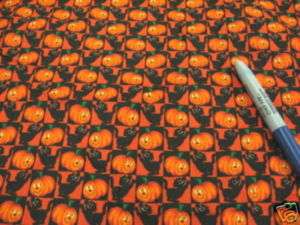 Fabric CRANSTON Cotton Quilting Fabric Pumpkins 503C  