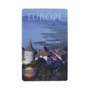  Collectible Phone Card 60u Europe Chalet On The Coast 